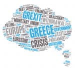 Grexit Word Cloud – About the Greek Crisis, Thought Bubble