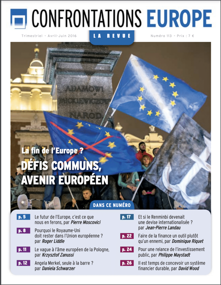 Revue 113 – Avril/Juin 2016