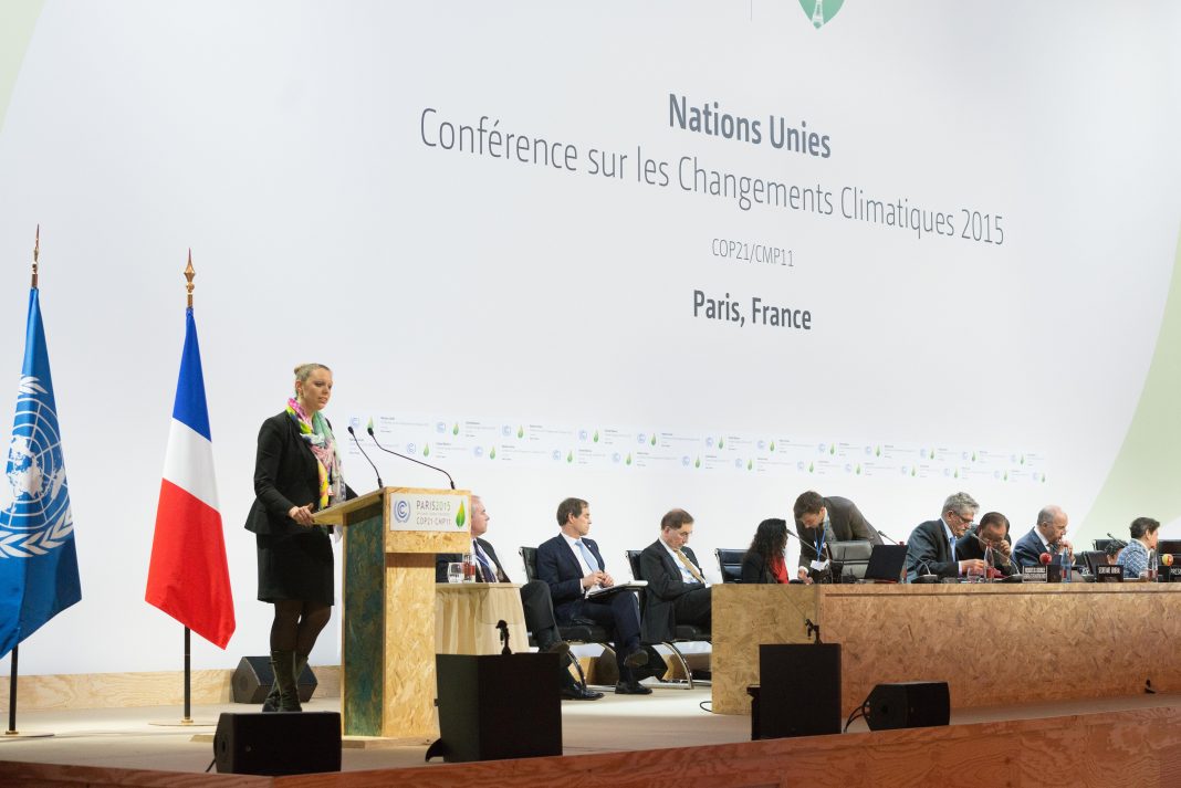 COP21 in Le Bourget, France.
