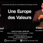 Evénement Une Europe des Valeurs
