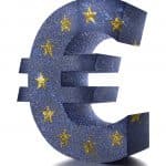 3D Euro currency symbol
