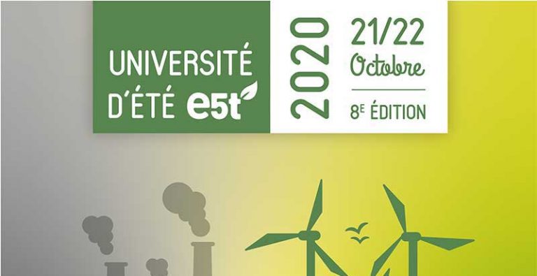 Conférence/Débat : Participation de Michel Derdevet à l’Université E5T, « Mobiliser pour décarboner l’énergie »