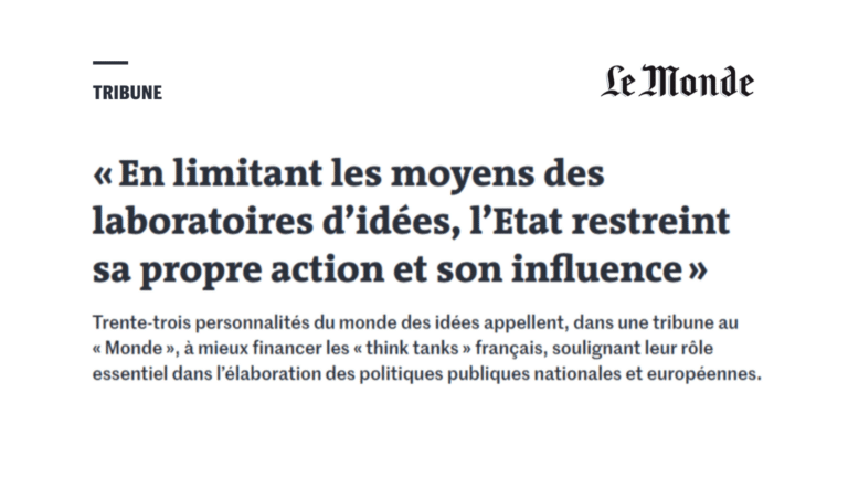 Tribune | Le Monde : « Grandeur et misère de l’influence française, l’appel des trente trois »