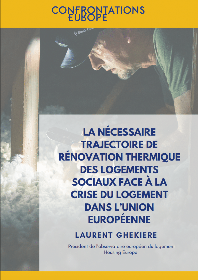 La nécessité trajectoire de rénovation thermique des logements sociaux face à la crise du logement dans l&rsquo;union européenne