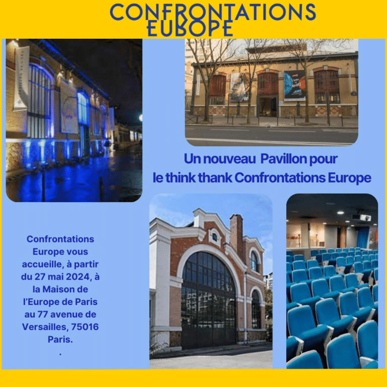 Confrontations Europe change d’adresse !