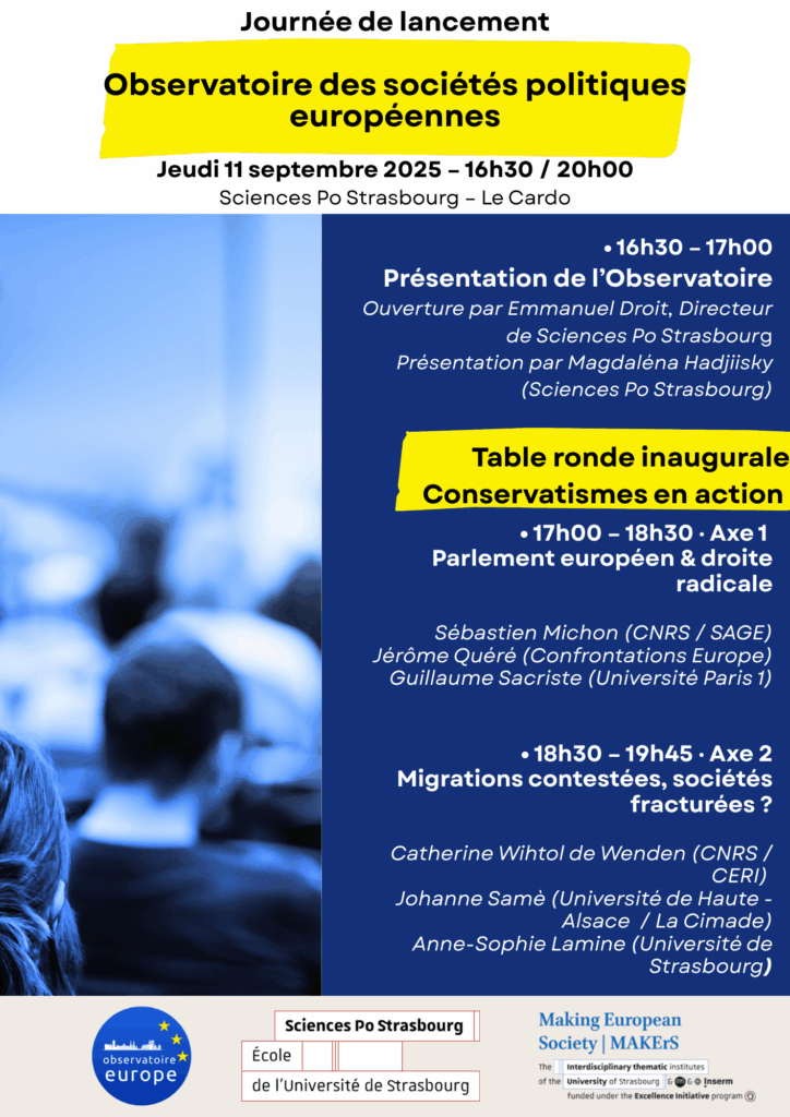 Observatoire des sociétés politiques européennes