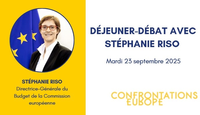 Déjeuner-débat avec Stéphanie Riso, Directrice générale du budget, Commission européenne