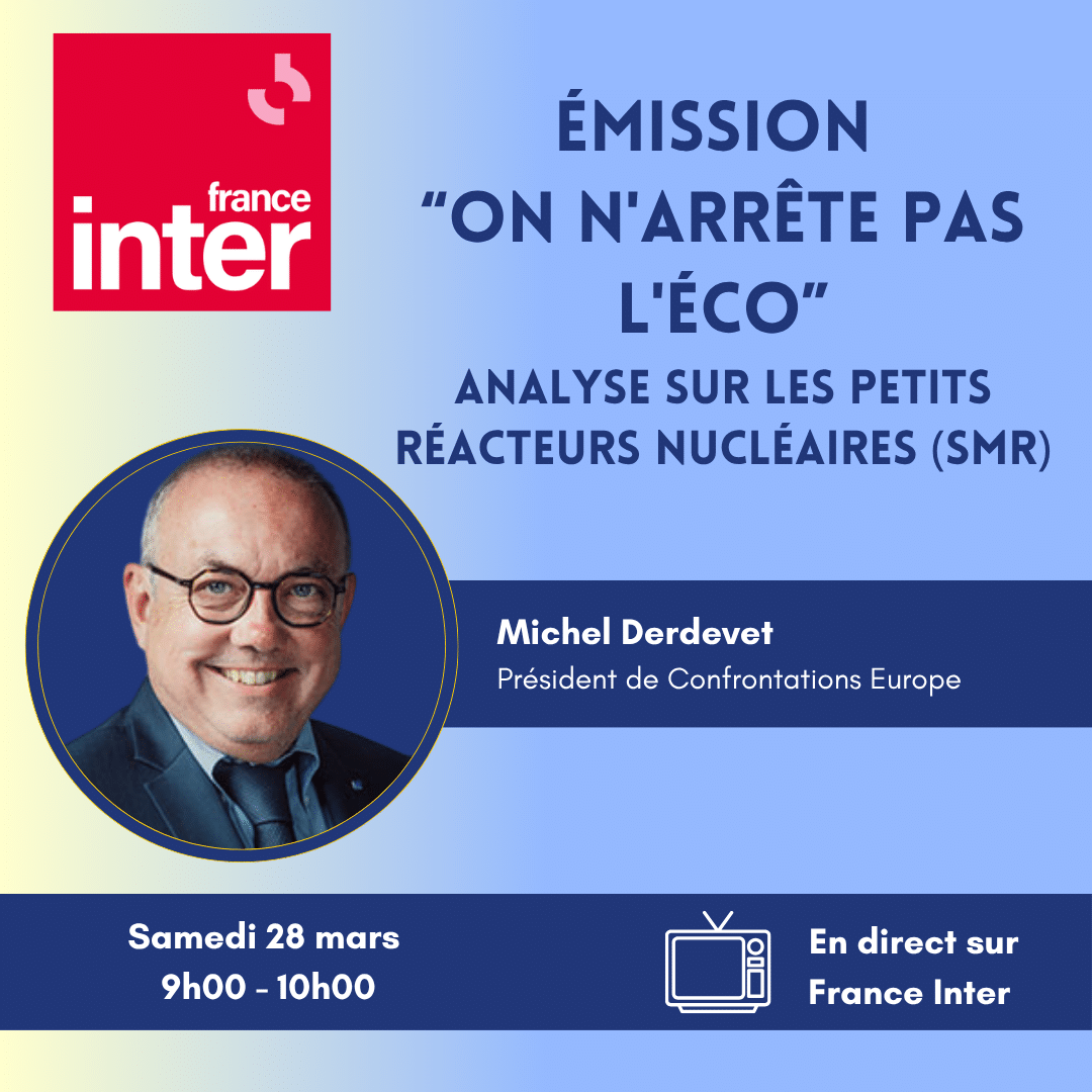 Podcast – On n’arrête pas l’éco - Intervention de Michel Derdevet sur la question des SMR  
