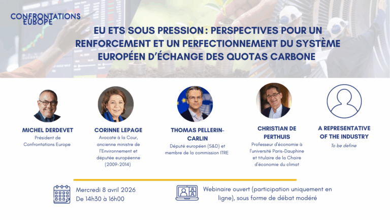 Webinaire – EU ETS sous pression : Perspectives pour un renforcement et un perfectionnement du système européen d’échange des quotas carbone 