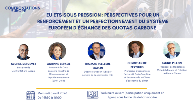 Webinaire – EU ETS sous pression : Perspectives pour un renforcement et un perfectionnement du système européen d’échange des quotas carbone 