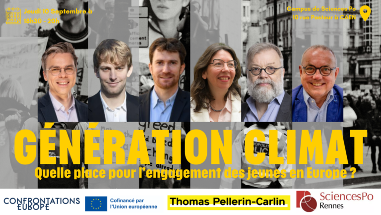 Engagement des jeunes en Europe : Confrontations Europe et Sciences Po Rennes organisent un débat participatif