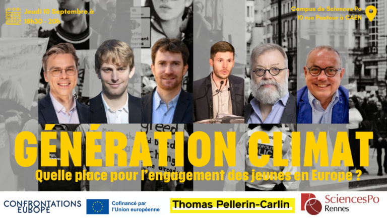 Engagement des jeunes en Europe : Confrontations Europe et Sciences Po Rennes organisent un débat participatif